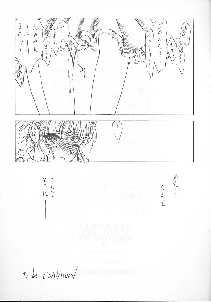 (C56) [UROBOROS (うたたねひろゆき)] SAMISHII YORU NO TSU・GU・MI 2 -PROLOGUE-