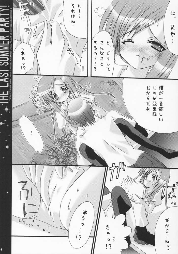 (C64) [蜂蜜少女 (まむ)] THE LAST SUMMER PARTY! (シスター・プリンセス)