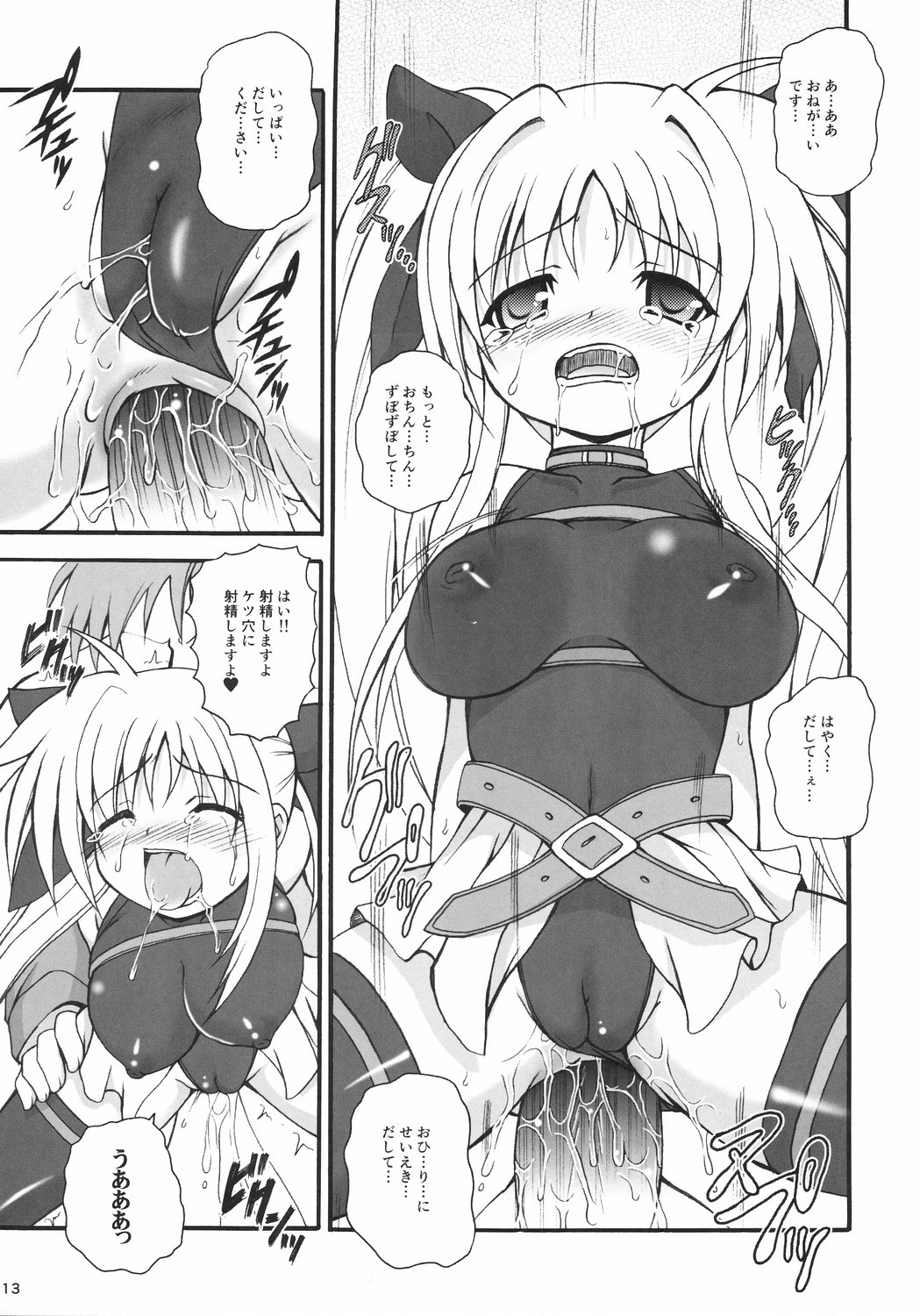 (C73) [踝会 (どわるこふ)] でっかくなってもとらうまだらけ (魔法少女リリカルなのは)