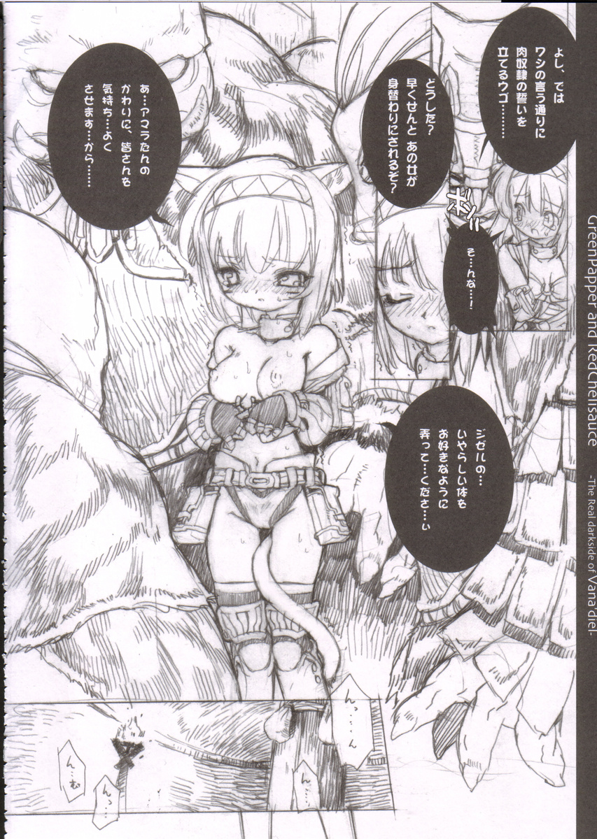 (C66) [Galaxist, Synthetic Garden (よろず)] GreenPapper and RedChelisauce (ファイナルファンタジー XI)