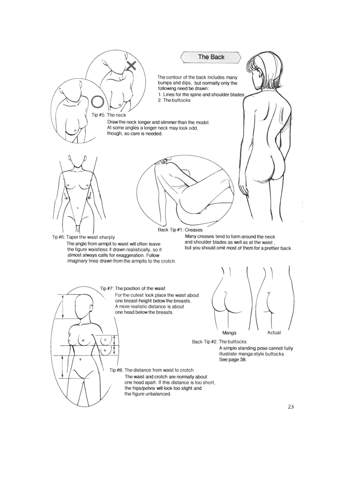 林光-女性のマンガキャラクターを描くためのテクニック