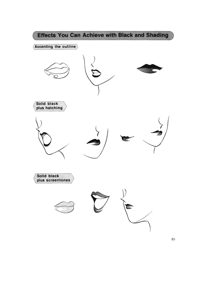 林光-女性のマンガキャラクターを描くためのテクニック