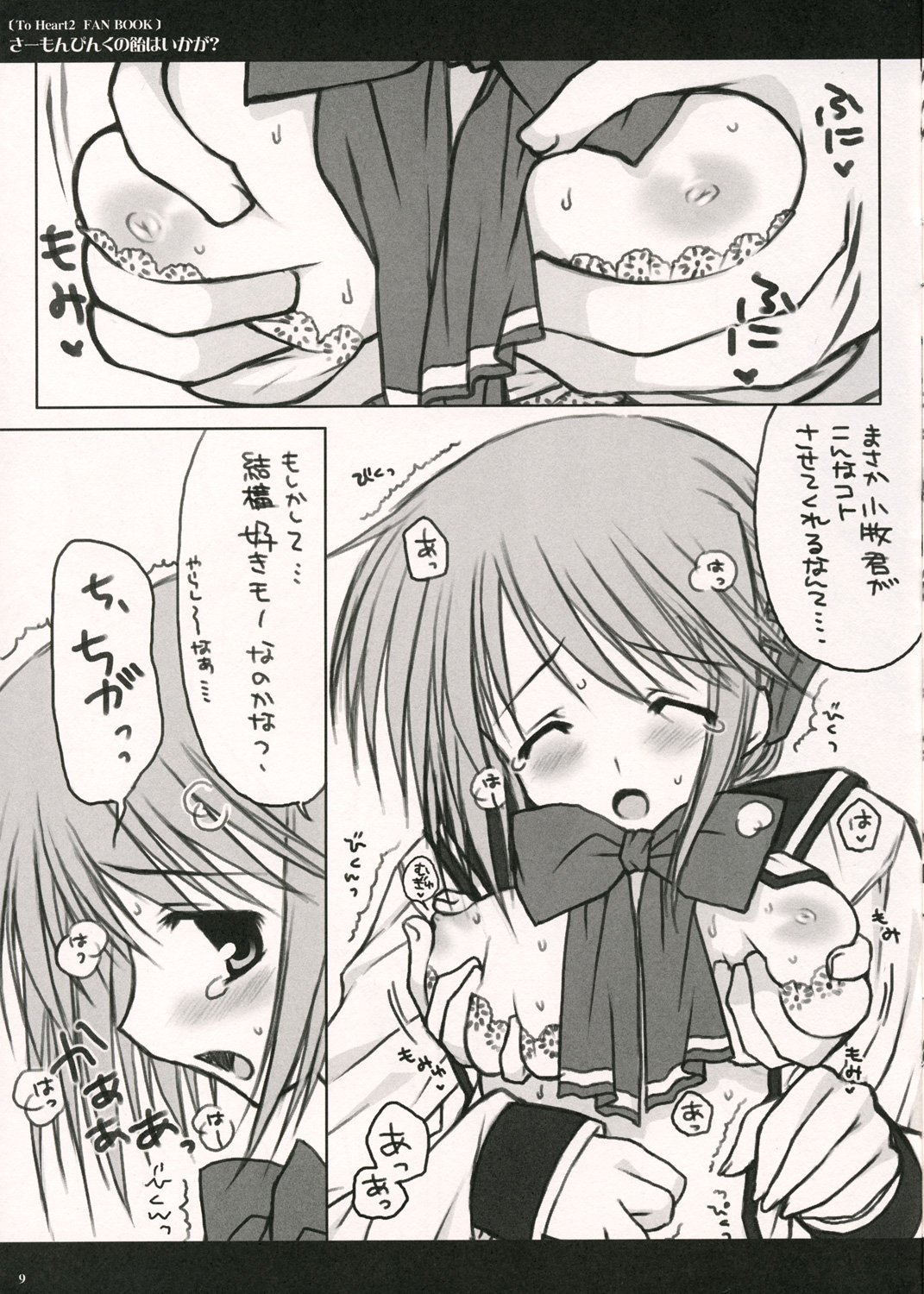 (サンクリ29) [PINK (あらいぐま)] さーもんぴんくの飴はいかが? (トゥハート2)