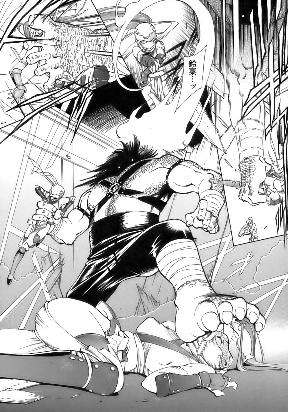 [アンソロジー] 闘うヒロイン陵辱アンソロジー 闘姫陵辱11