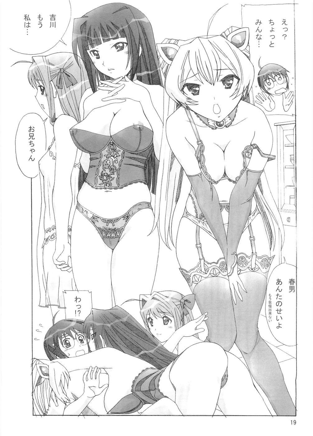 (サンクリ31) [あーびーのーまる (にゅーAB)] 愛奴 36 深夜1:30～の嫁 (マジカノ, 極上生徒会, 舞-乙HiME)