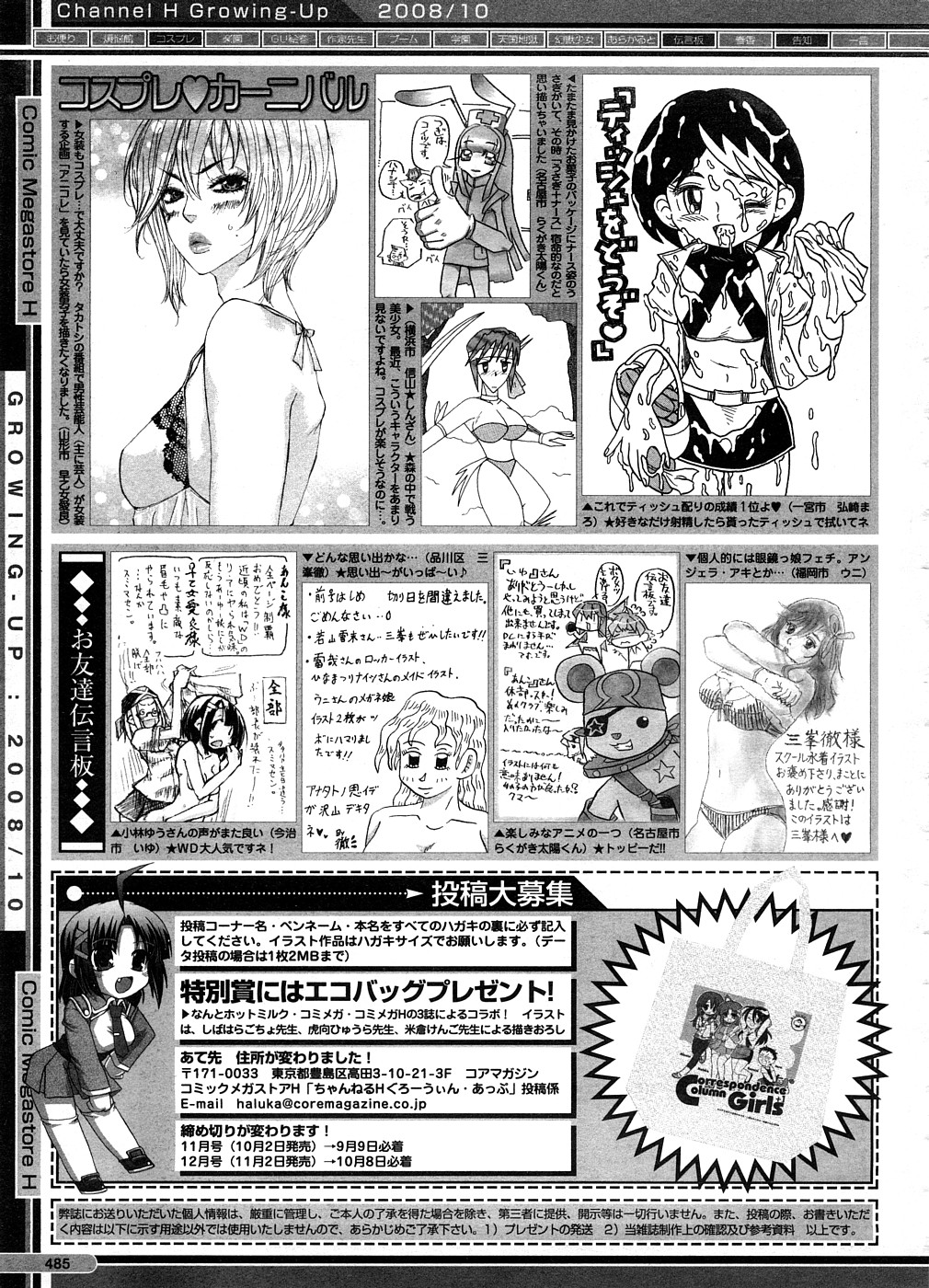 コミックメガストアH 2008年10月号