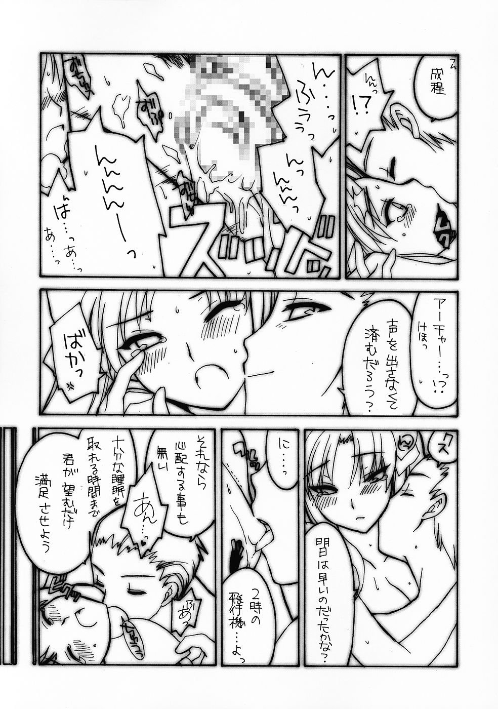 (C69) [心拍数低下 (ウサミルイ)] Shrouded in Red (Fate/stay night)