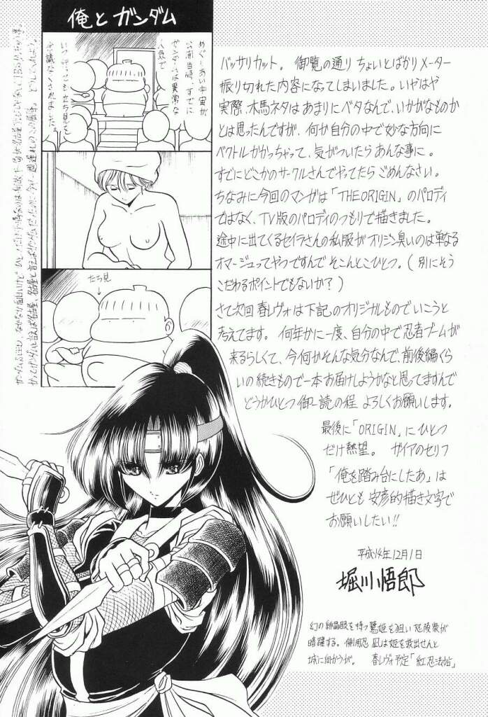 (C63) [サークル太平天国 (堀川悟郎)] G (機動戦士ガンダム)