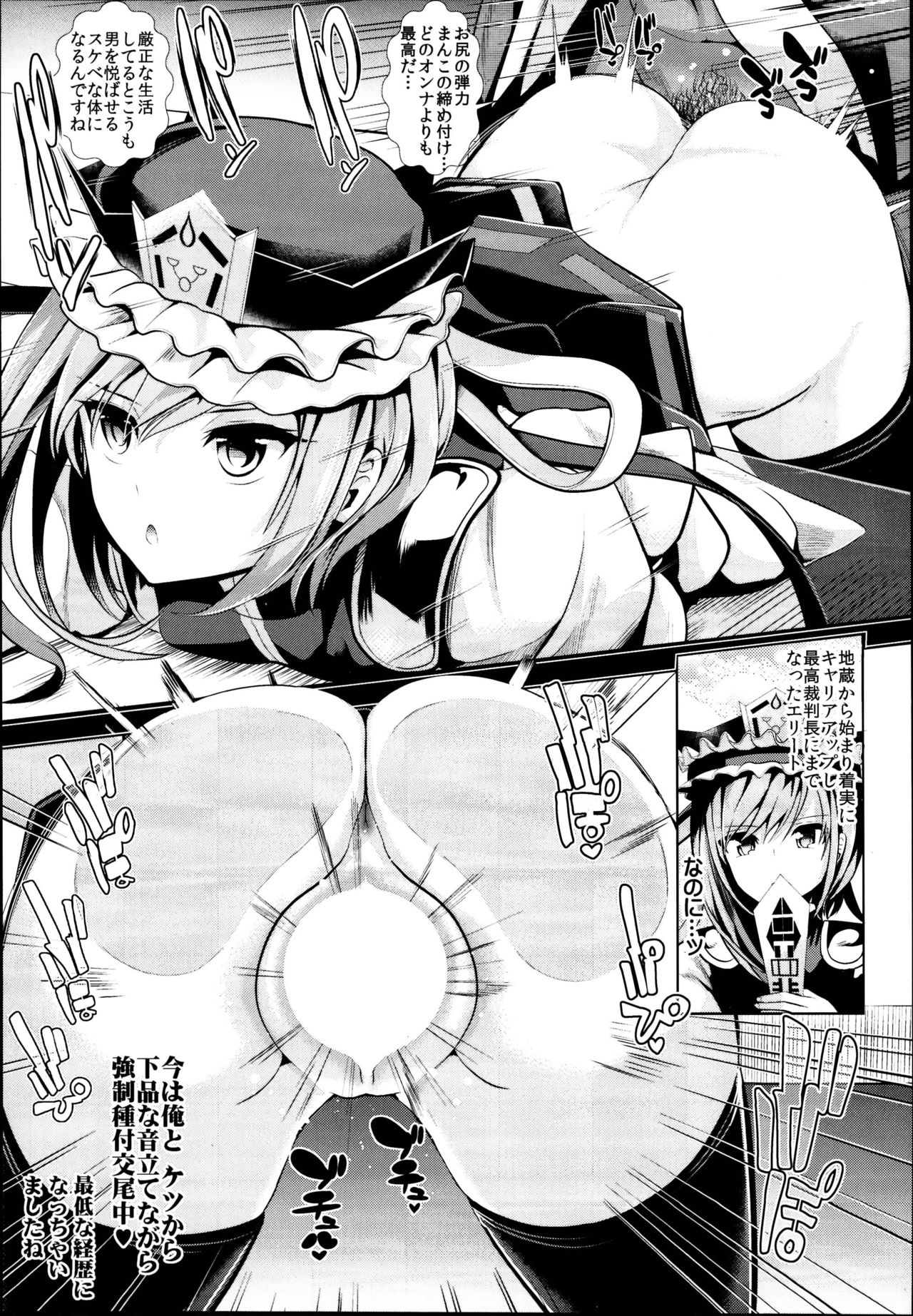 (C95) [背徳漢 (背徳漢)] 東方時姦総集編3 (東方Project)