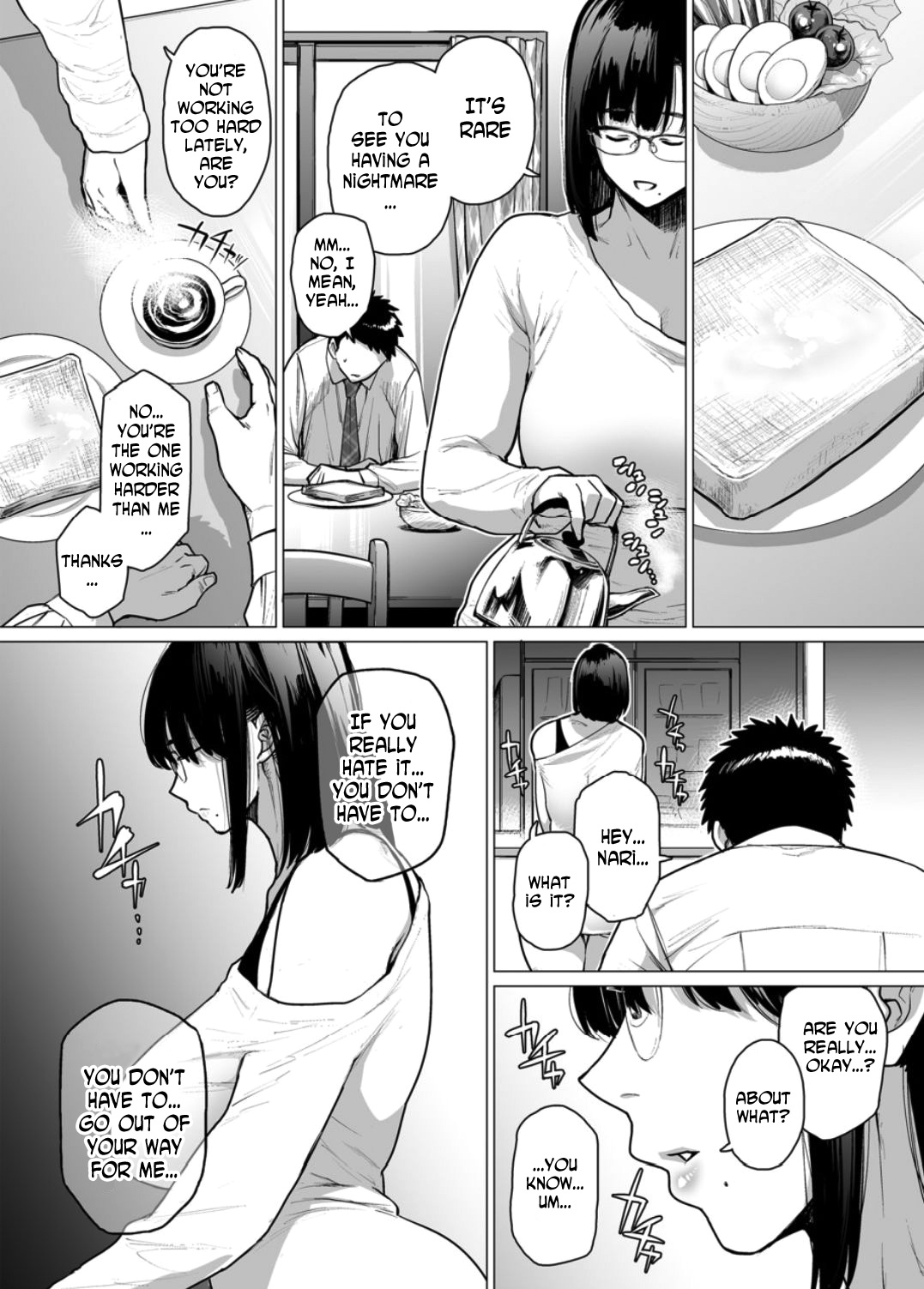 [越山弱衰] 染メラレ 第1-3話 [英訳]