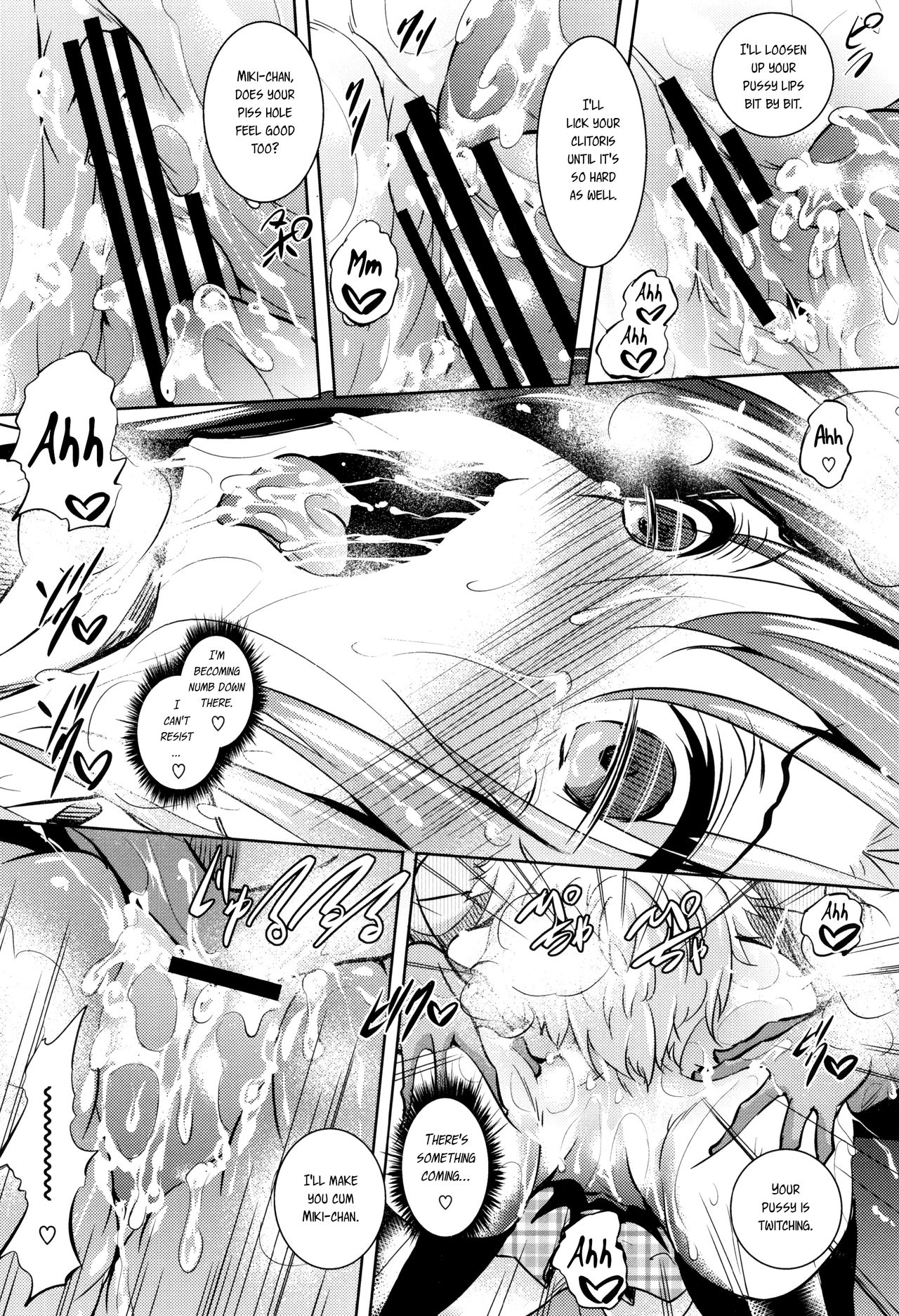 [復八磨直兎] 聖百合ケ丘女学園性奴会 第1-7話 [英訳]