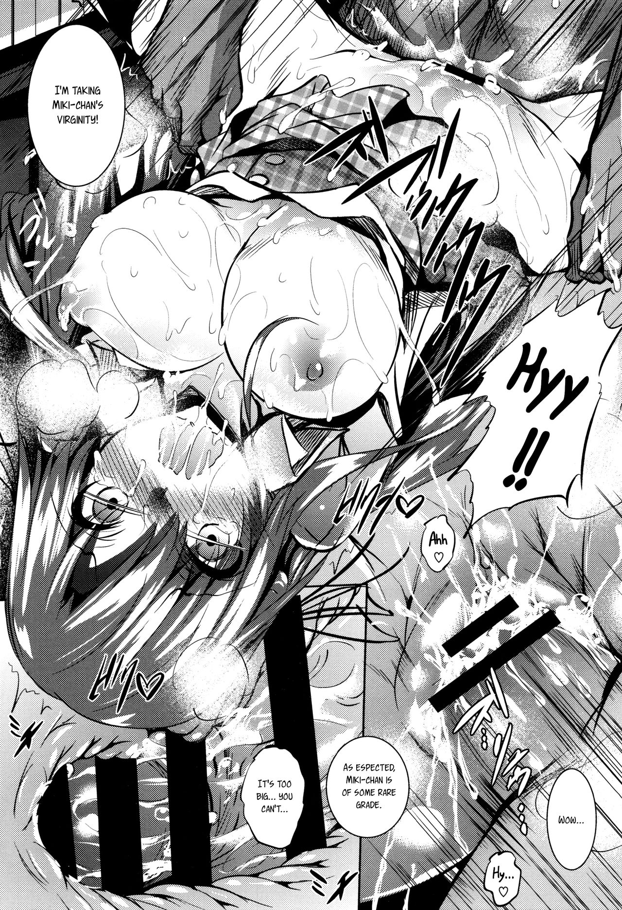 [復八磨直兎] 聖百合ケ丘女学園性奴会 第1-7話 [英訳]