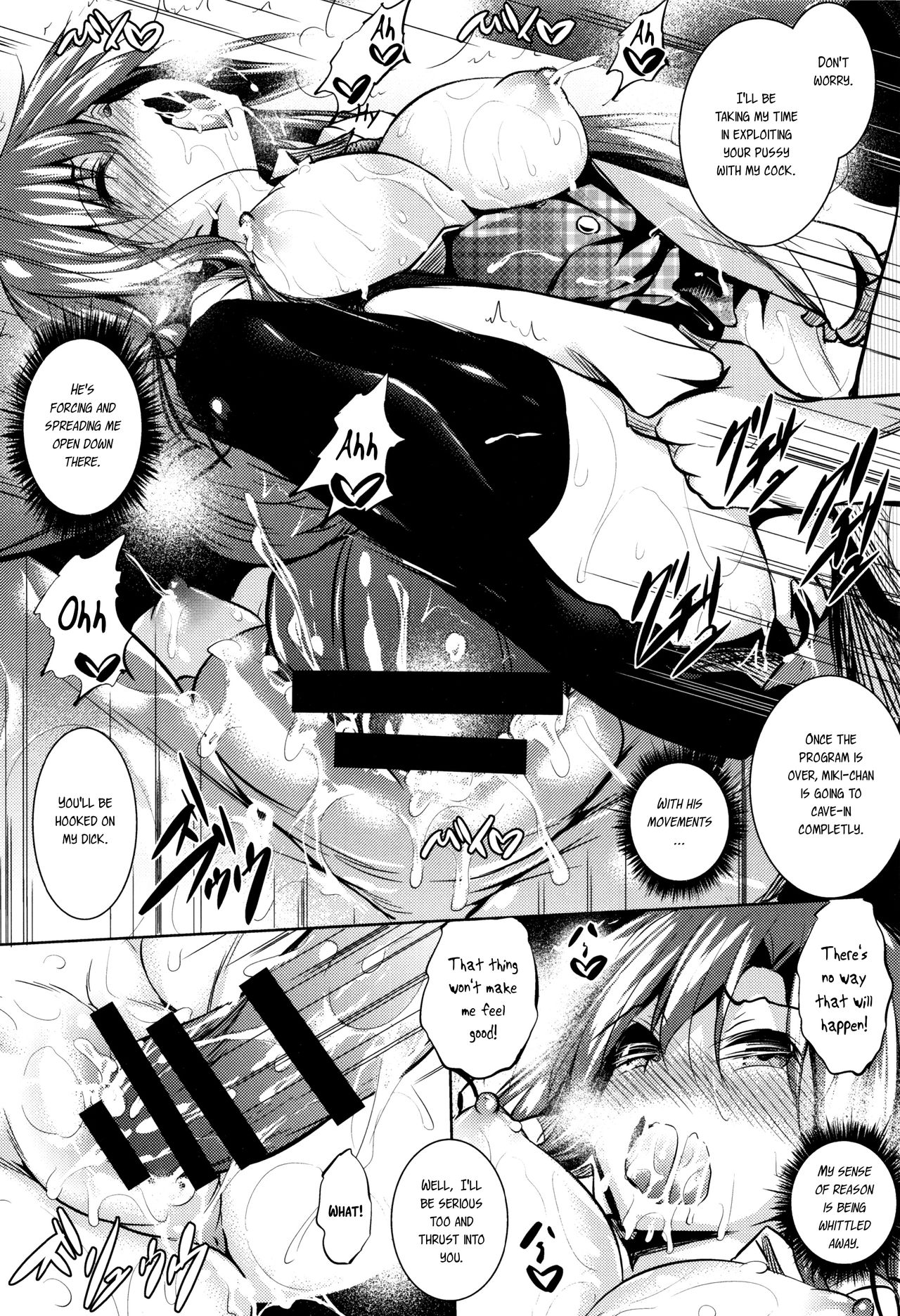 [復八磨直兎] 聖百合ケ丘女学園性奴会 第1-7話 [英訳]