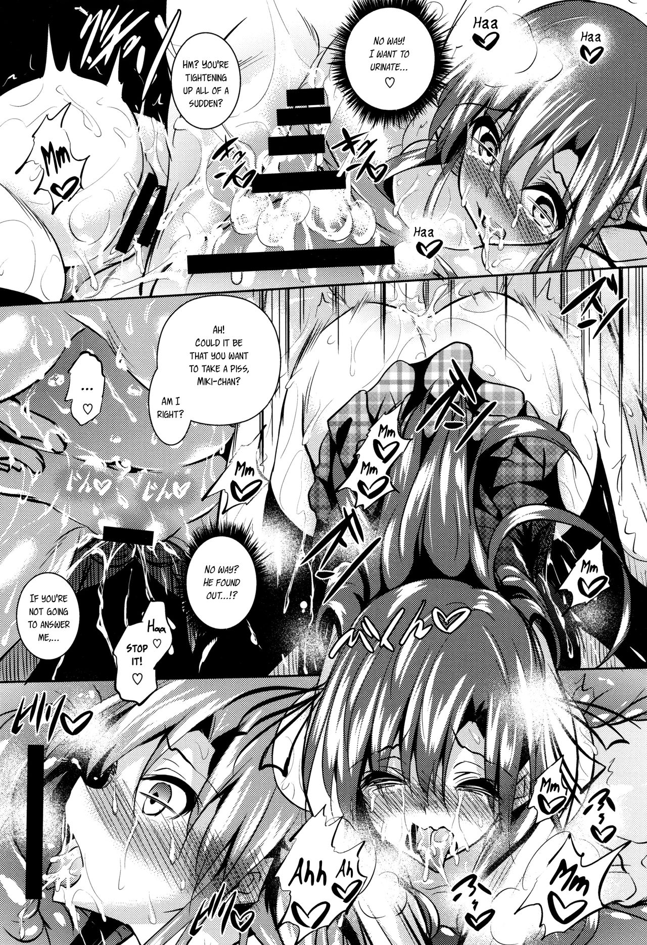 [復八磨直兎] 聖百合ケ丘女学園性奴会 第1-7話 [英訳]