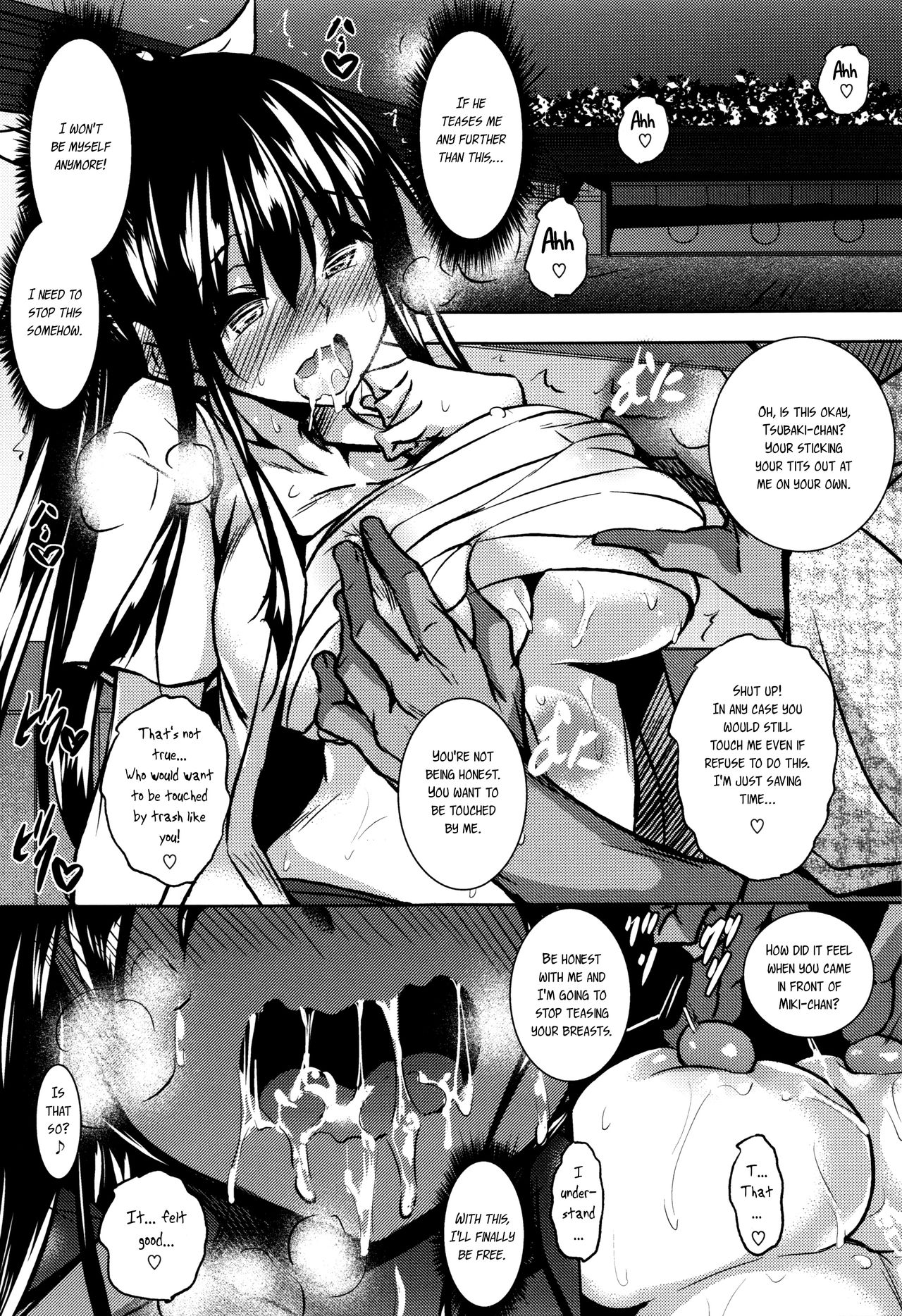 [復八磨直兎] 聖百合ケ丘女学園性奴会 第1-7話 [英訳]