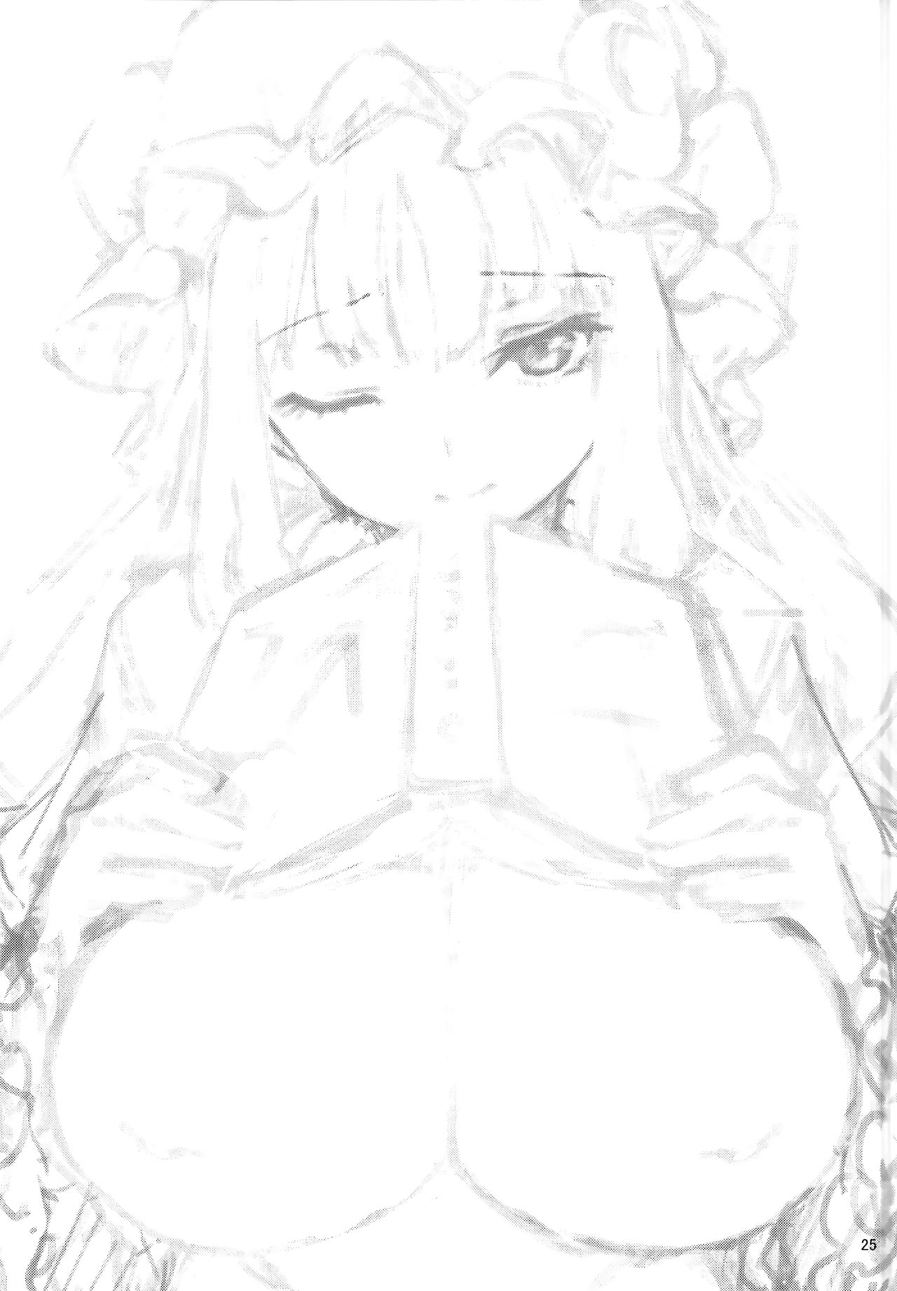 (C95) [あんみつよもぎ亭 (みちきんぐ)] 居眠り上手の大図書館 (東方Project) [中国翻訳]