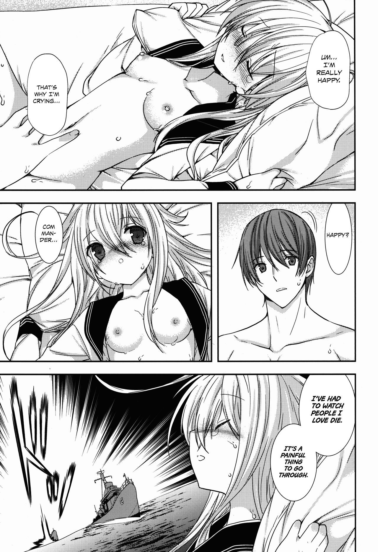 (COMIC1☆8) [恋愛漫画家 (鳴瀬ひろふみ)] 白き異国のヴェールヌイ (艦隊これくしょん -艦これ-) [英訳]