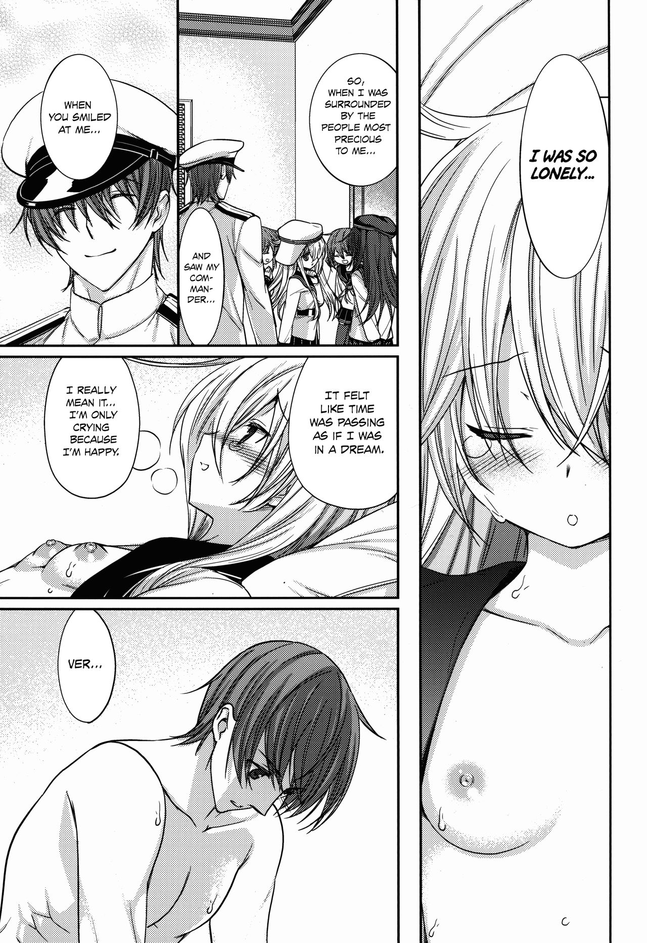 (COMIC1☆8) [恋愛漫画家 (鳴瀬ひろふみ)] 白き異国のヴェールヌイ (艦隊これくしょん -艦これ-) [英訳]