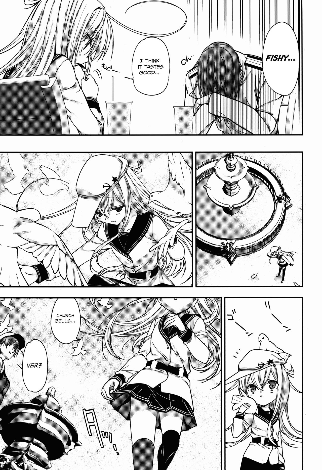 (COMIC1☆8) [恋愛漫画家 (鳴瀬ひろふみ)] 白き異国のヴェールヌイ (艦隊これくしょん -艦これ-) [英訳]