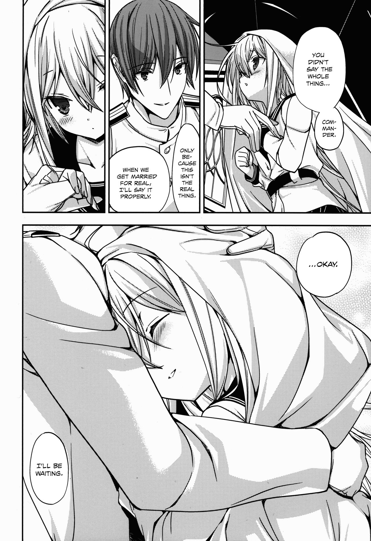 (COMIC1☆8) [恋愛漫画家 (鳴瀬ひろふみ)] 白き異国のヴェールヌイ (艦隊これくしょん -艦これ-) [英訳]