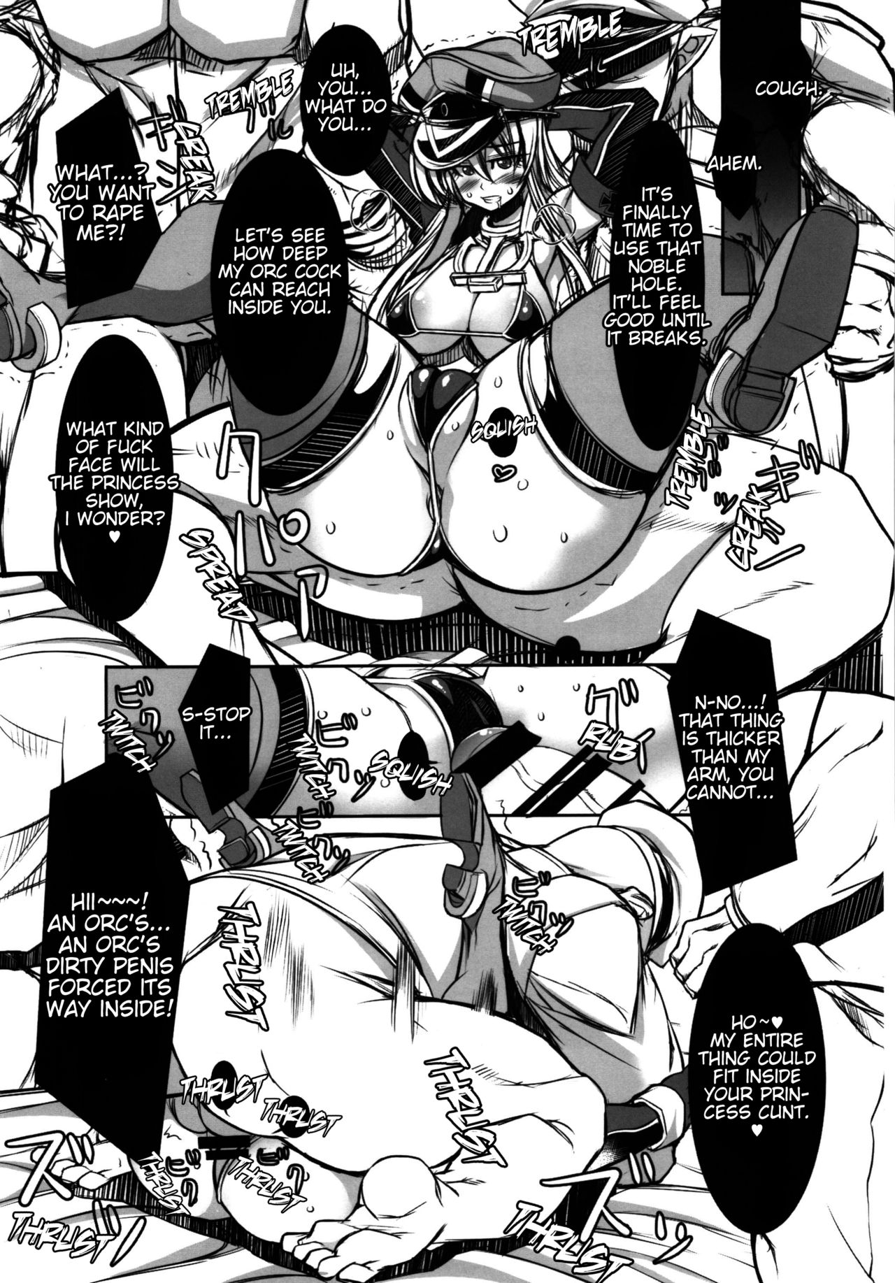 (C86) [鬼脚堂 (カラテカ・バリュー)] 姫騎士戦艦ビスマルク 囚われの姫戦艦 (艦隊これくしょん -艦これ-) [英訳]