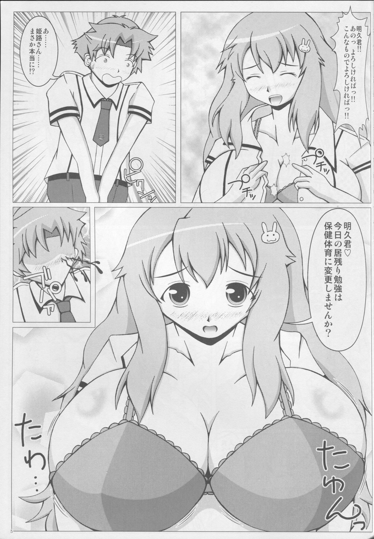 (C78) [SHi's Laboratory (SHINGO)] バカとバストと乳間試験 (バカとテストと召喚獣)