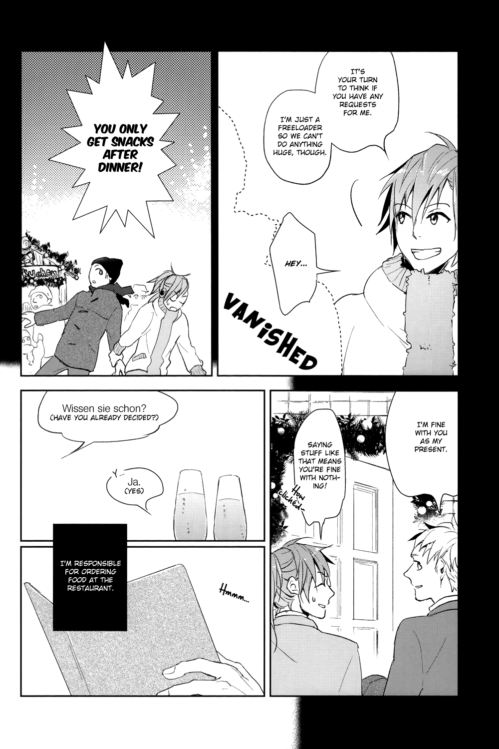 [ハレンチヌーン (稲尾マーサ)] ダンケシェーン、聖ニクラウス。 (DRAMAtical Murder) [英訳]