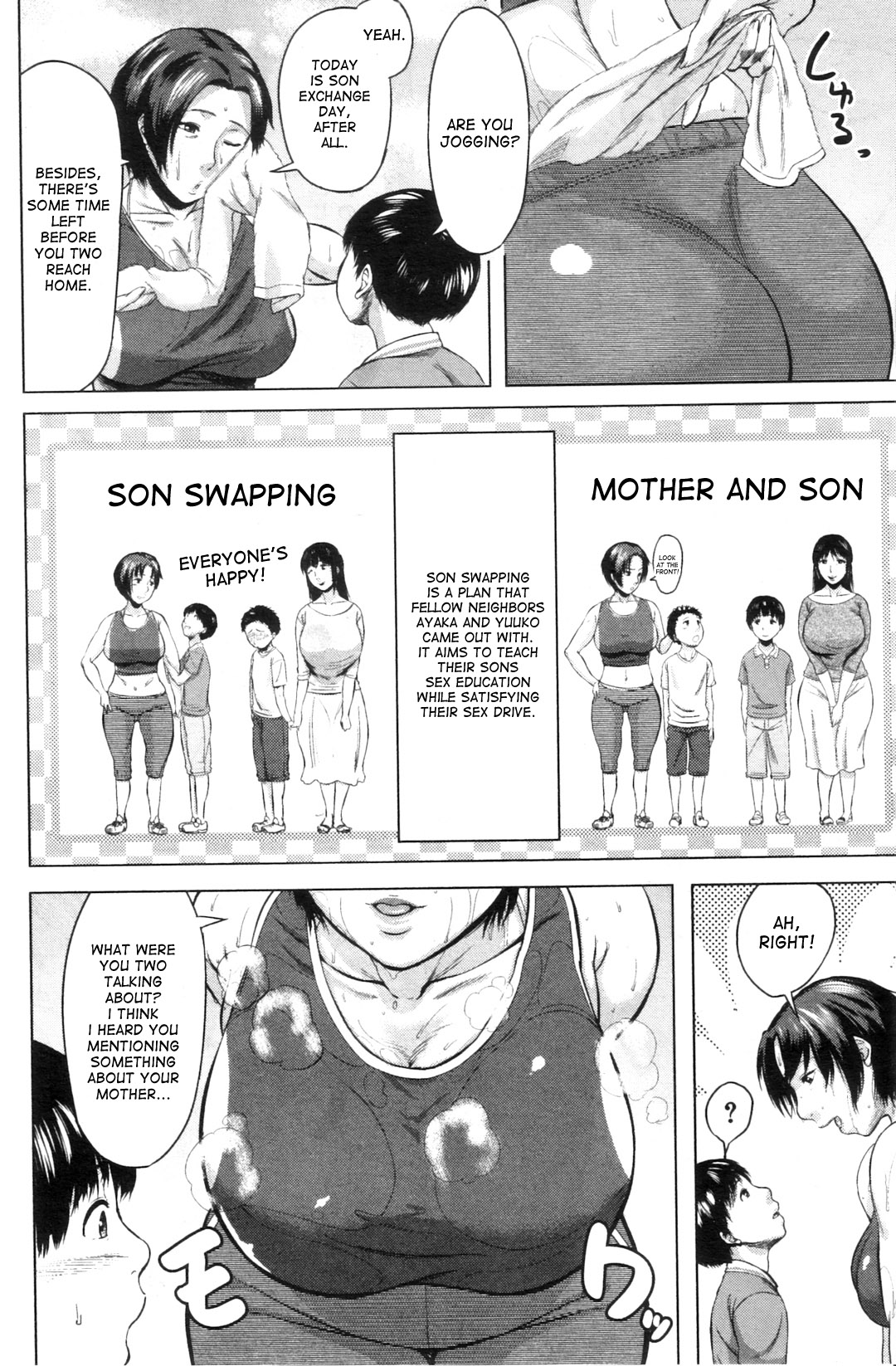 [児妻] 交換息子 第1-5.6章 [英訳]