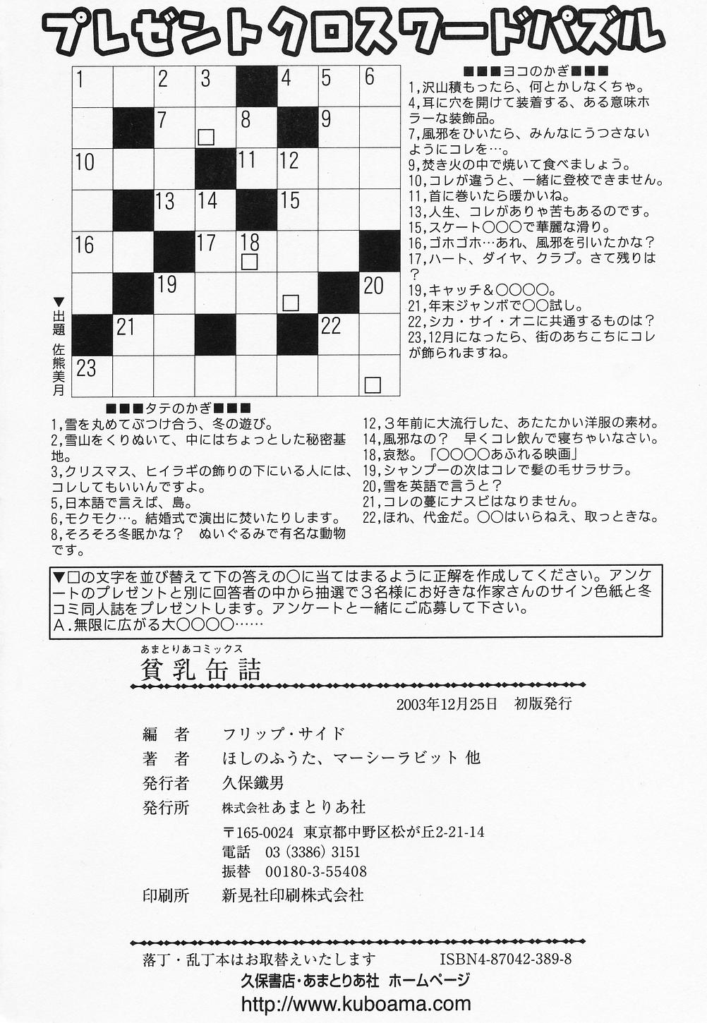 [アンソロジー] 貧乳缶詰