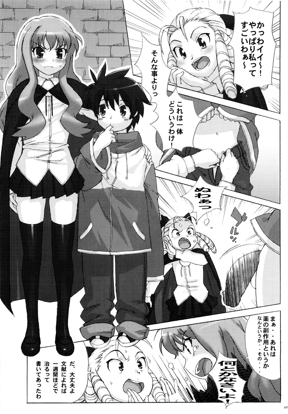 (C71) [スタジオ・ワラビー (たくじ)] 小悪魔PINK (ゼロの使い魔)