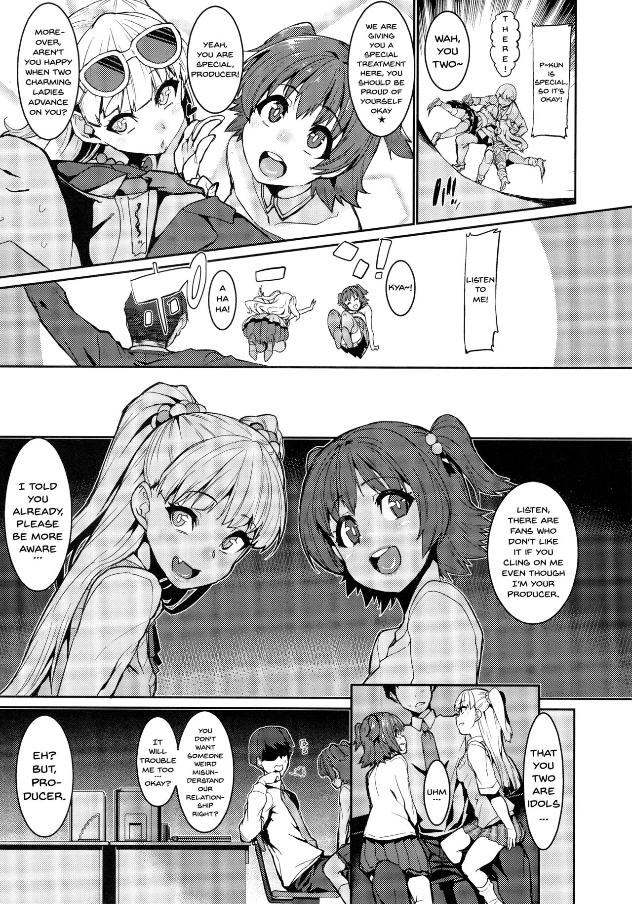 (COMIC1☆13) [HBO (変熊)] みりりか (アイドルマスター シンデレラガールズ) [英訳]