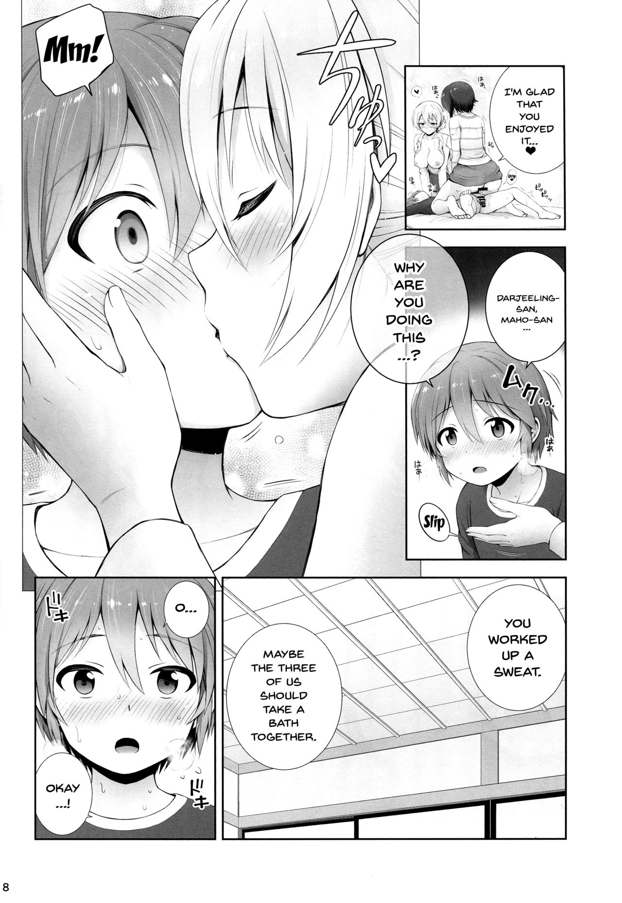 (COMIC1☆13) [チャバシラチェーンソー (茶々らん)] Unrequited love (ガールズ&パンツァー) [英訳]