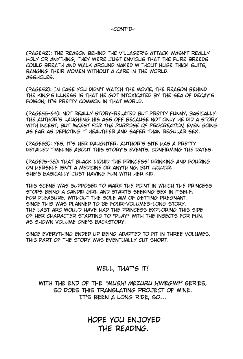 [鈴木土下座衛門] 蟲愛ずる姫君 3 (風の谷のナウシカ) [英訳] [DL版]