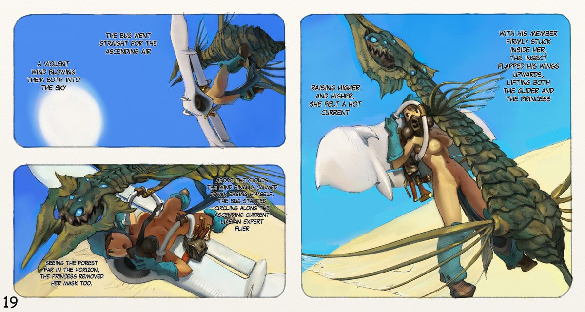 [鈴木土下座衛門] 蟲愛ずる姫君 3 (風の谷のナウシカ) [英訳] [DL版]