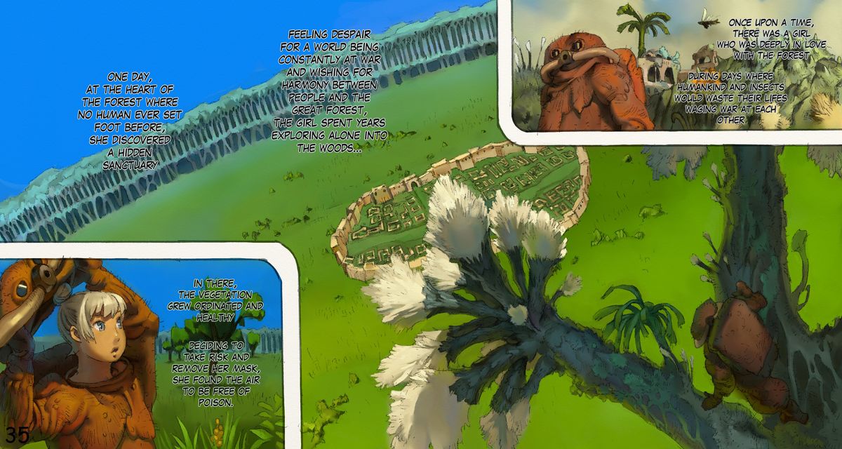 [鈴木土下座衛門] 蟲愛ずる姫君 3 (風の谷のナウシカ) [英訳] [DL版]