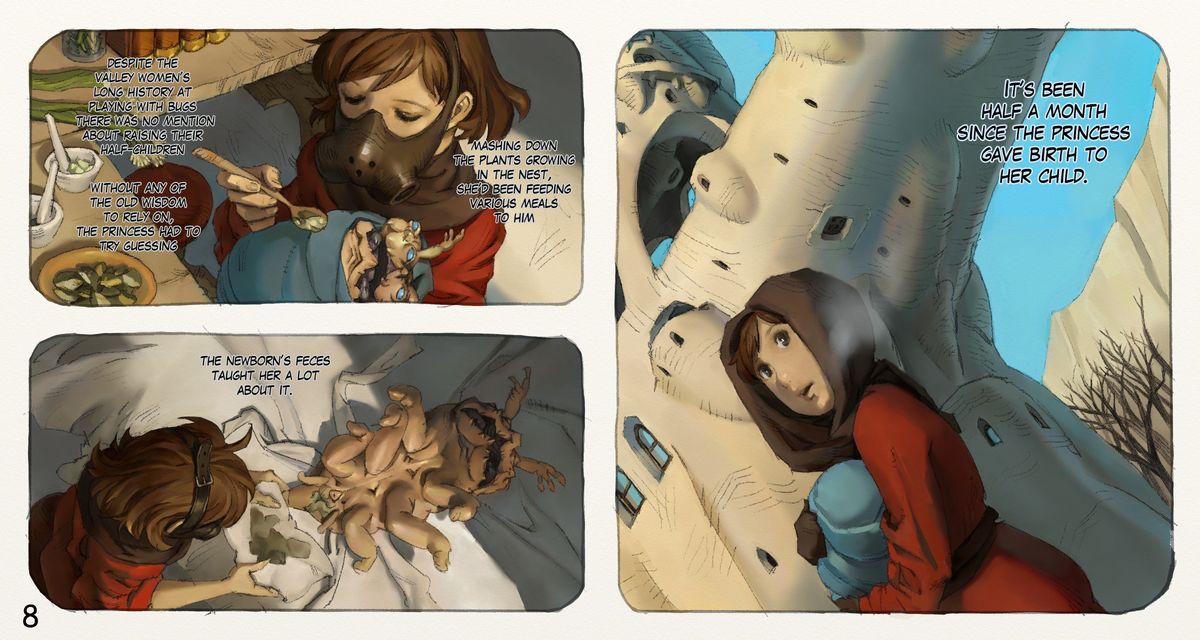 [鈴木土下座衛門] 蟲愛ずる姫君 3 (風の谷のナウシカ) [英訳] [DL版]