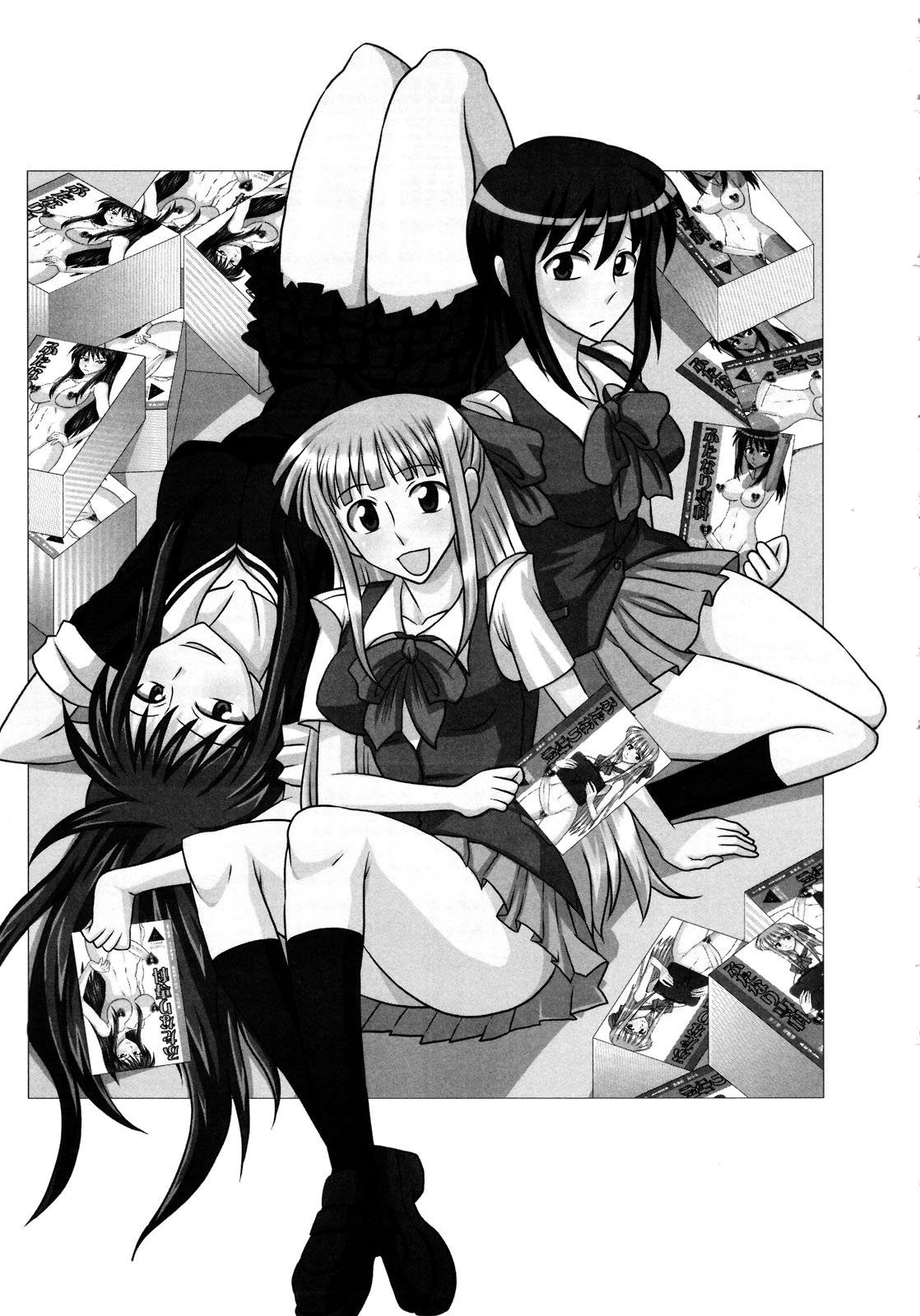 (ふたけっと4) [ふたなるん (紅ゆーじ)] ふたなり専科 総集編 [英訳]