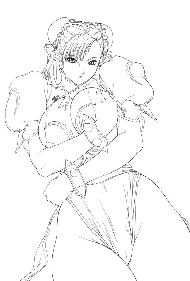 (C59) [チタンカラーブランド (いのうえたくや) ちょーらくがきっス2000 (ストリートファイター)