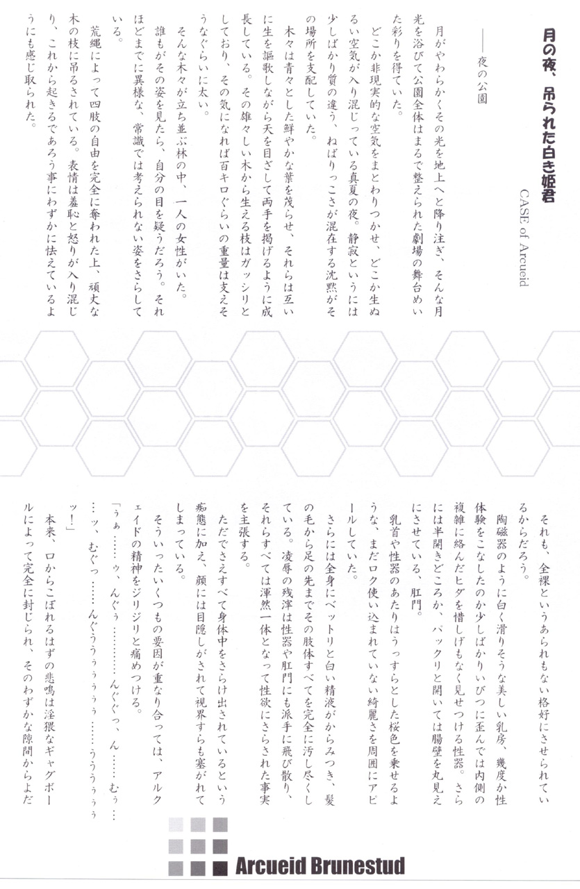 (C72) [ぱーせぷとろん (浅賀葵)] ERO Arc (月姫, MELTY BLOOD) [英訳]