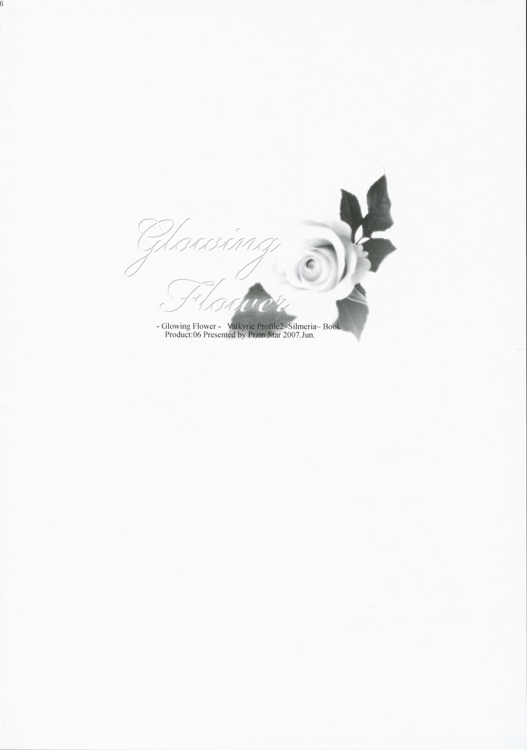 (サンクリ36) [Przm Star (カミシロ緑マル、光星)] Glowing Flower (ヴァルキリープロファイル 2)