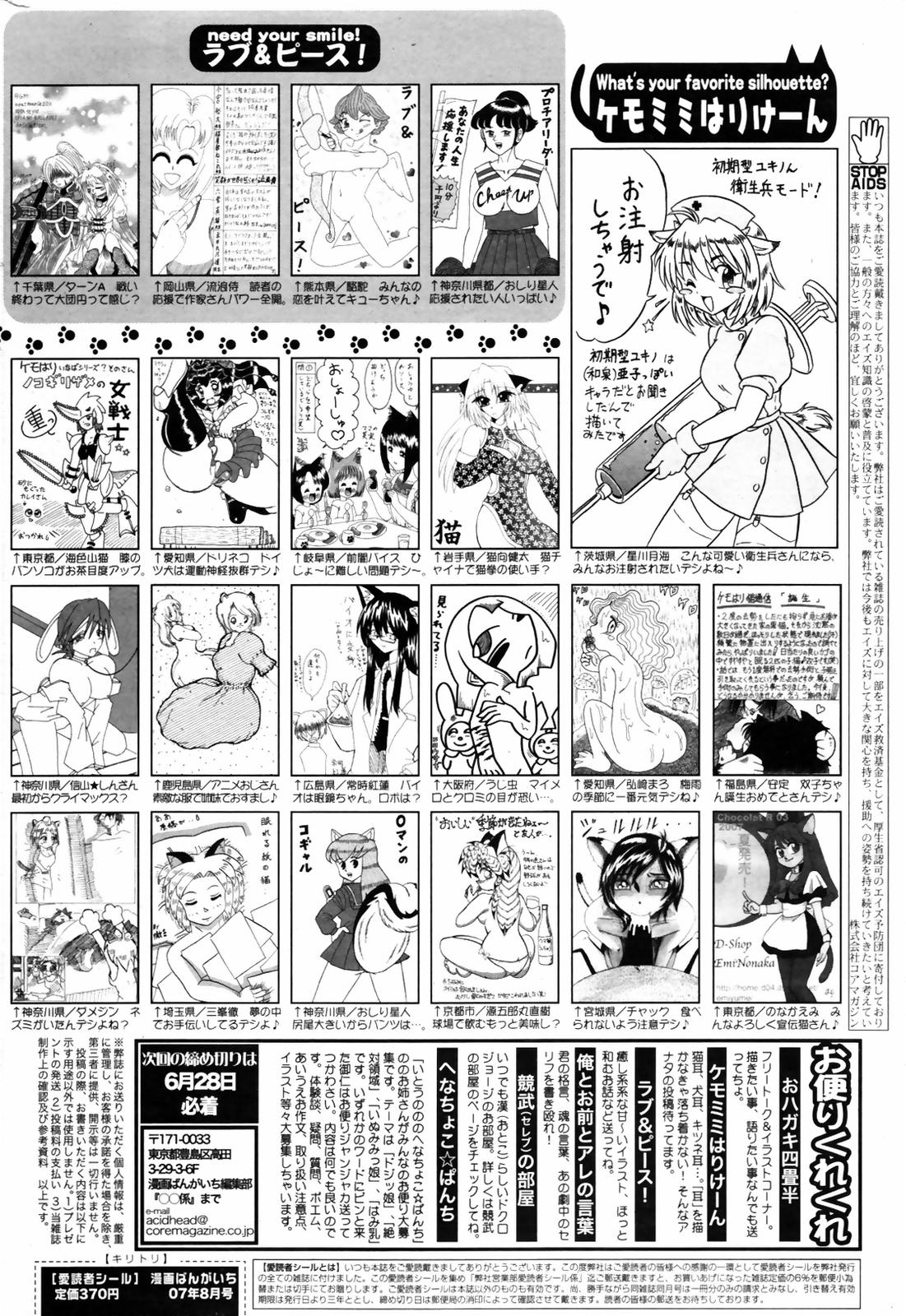 漫画ばんがいち 2007年8月号 VOL.211
