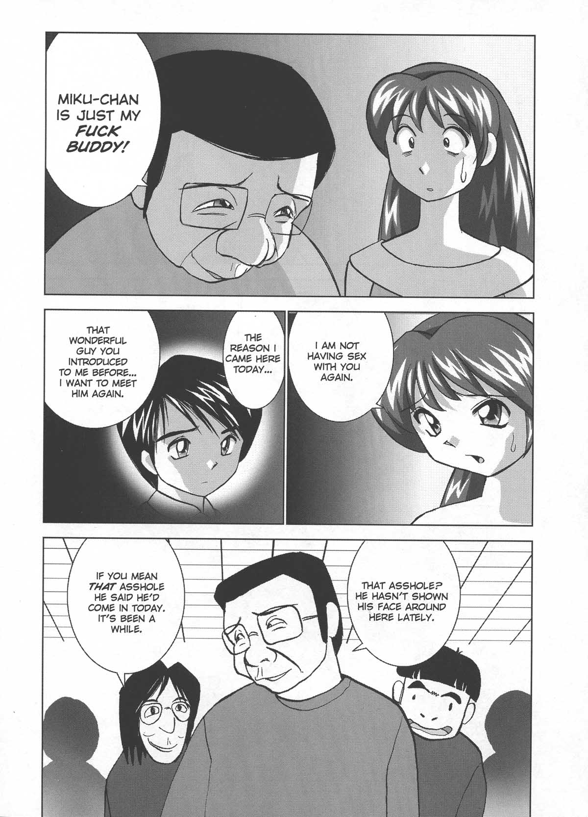 [おかもとふじお	] ミクの乱交日記 [英訳] [無修正]