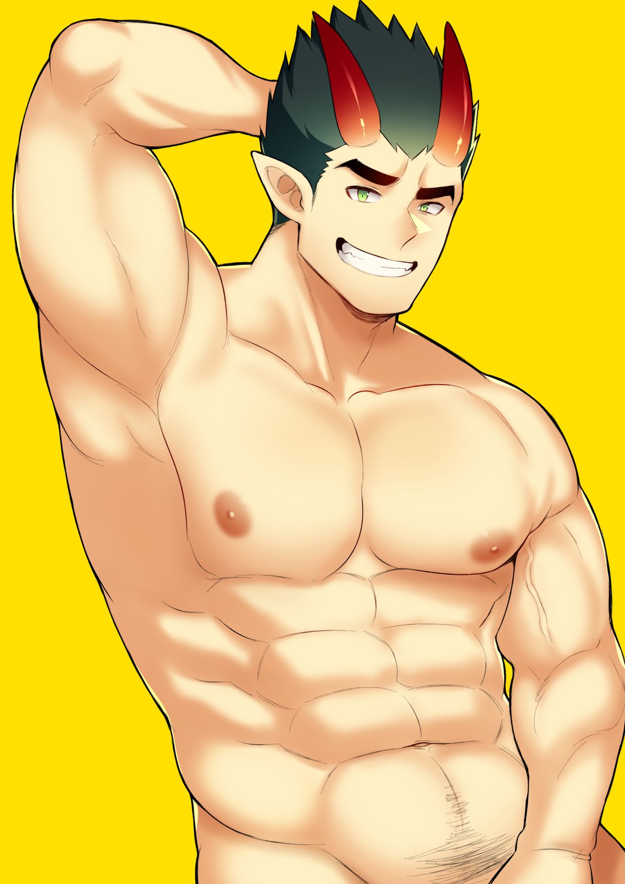 【クレイテン（fujimachine）】レッドホーンドインキュバス[ENG]（無修正）