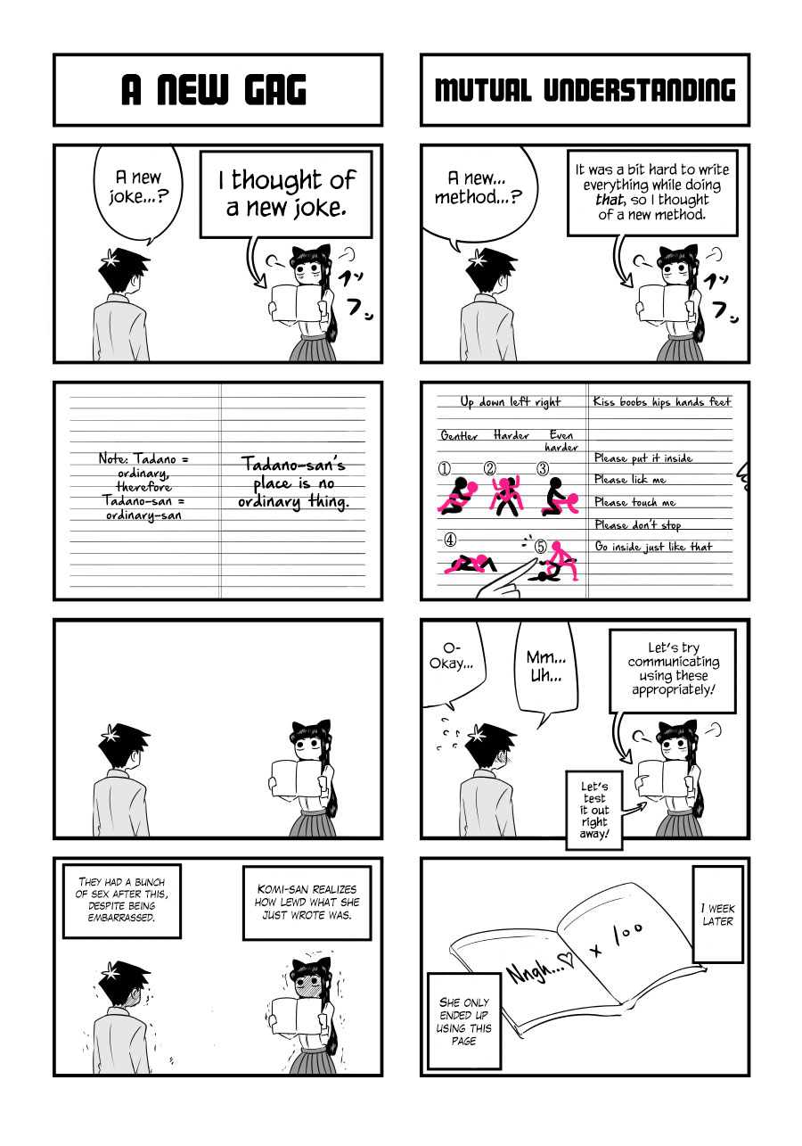 [DPg] 古見さんは、交尾中です。 (古見さんは、コミュ症です。) [英訳]