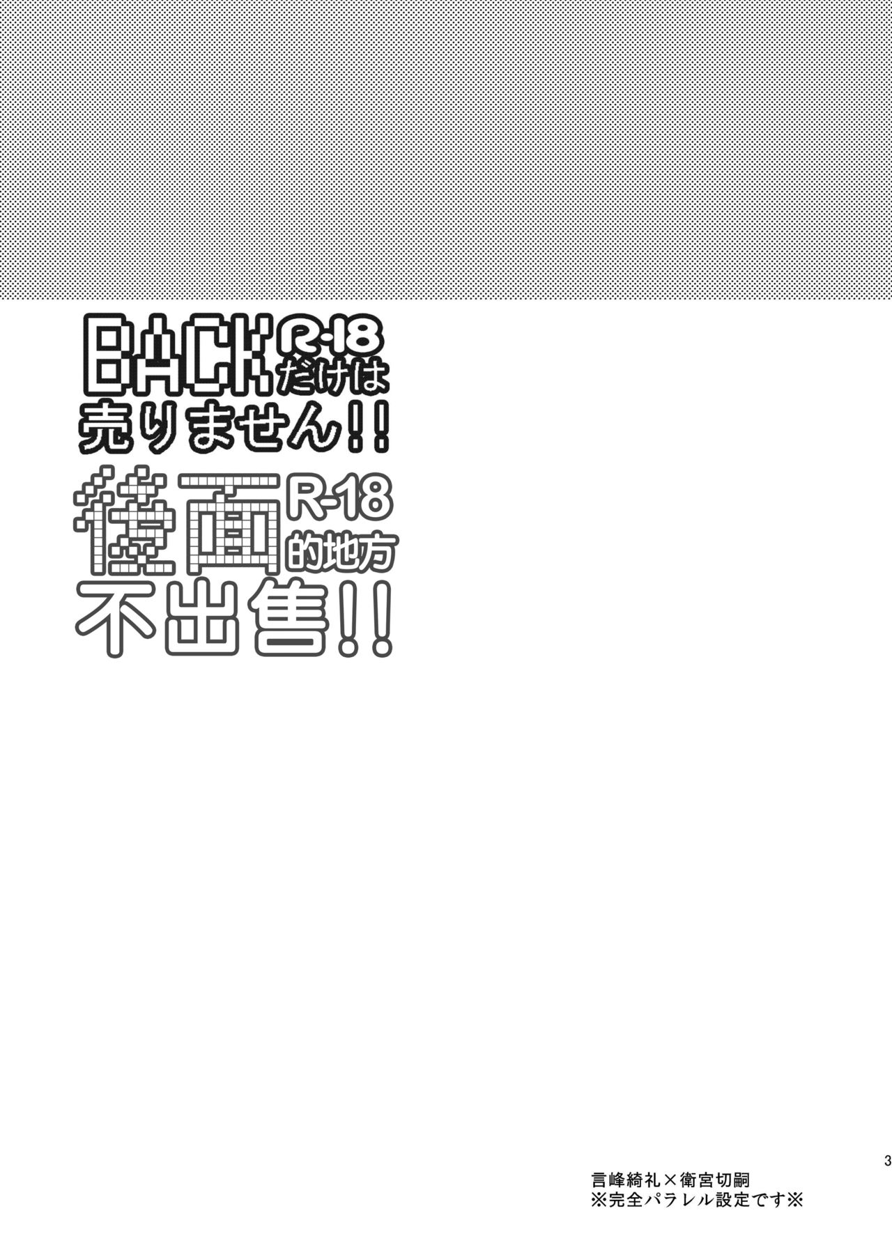 [めっちょり (みつる)] BACKだけは売りません!!｜後面地方不出售!! (Fate/Zero) [中国翻訳] [DL版]