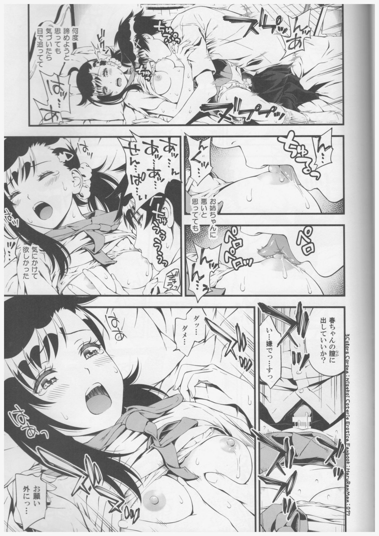 (C91) [3色コロナ (鈴木ひのみ)] ハルランマン (ニセコイ)