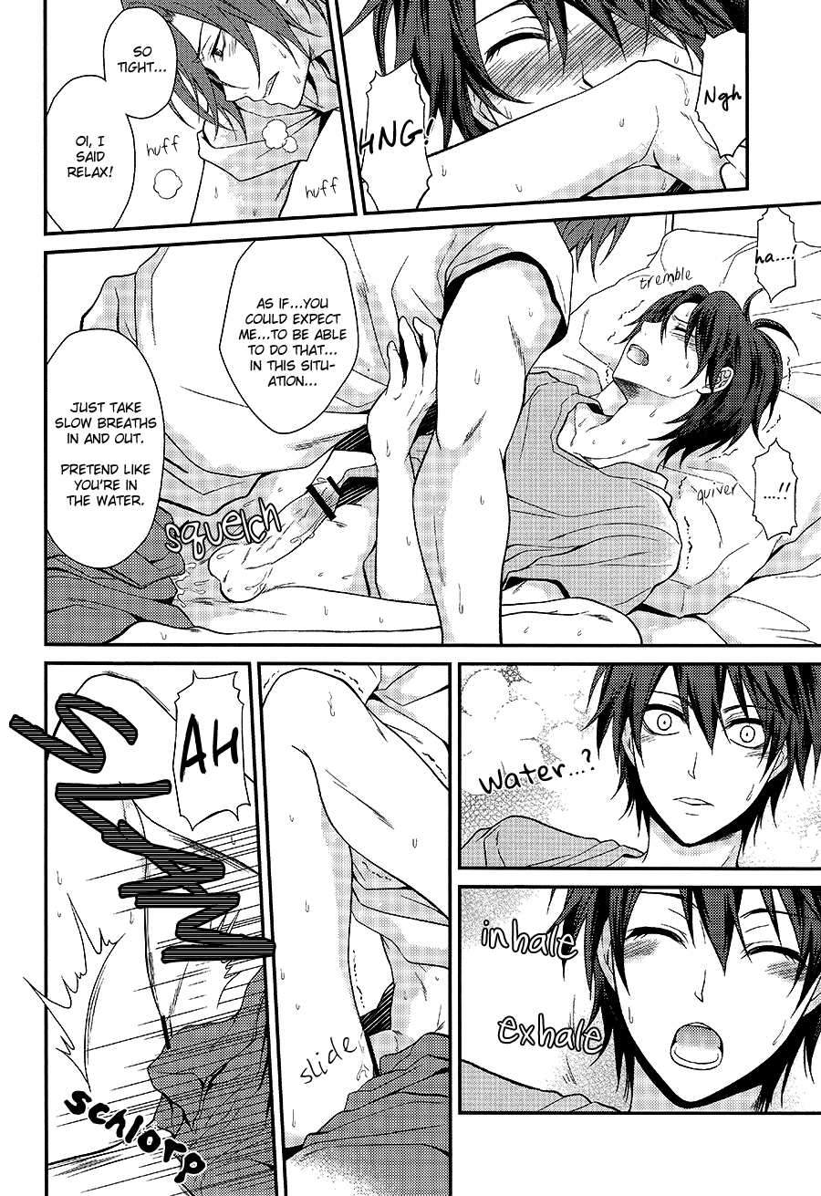 (恋愛自由形!大阪大会) [藍王 (藍詩ひな)] みんな知ってる (Free!) [英訳]