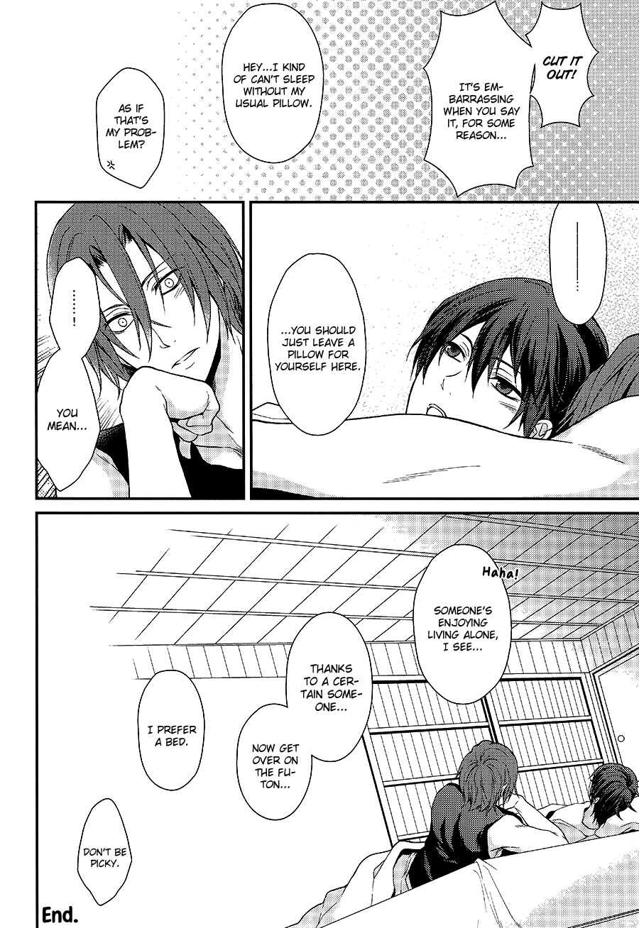 (恋愛自由形!大阪大会) [藍王 (藍詩ひな)] みんな知ってる (Free!) [英訳]