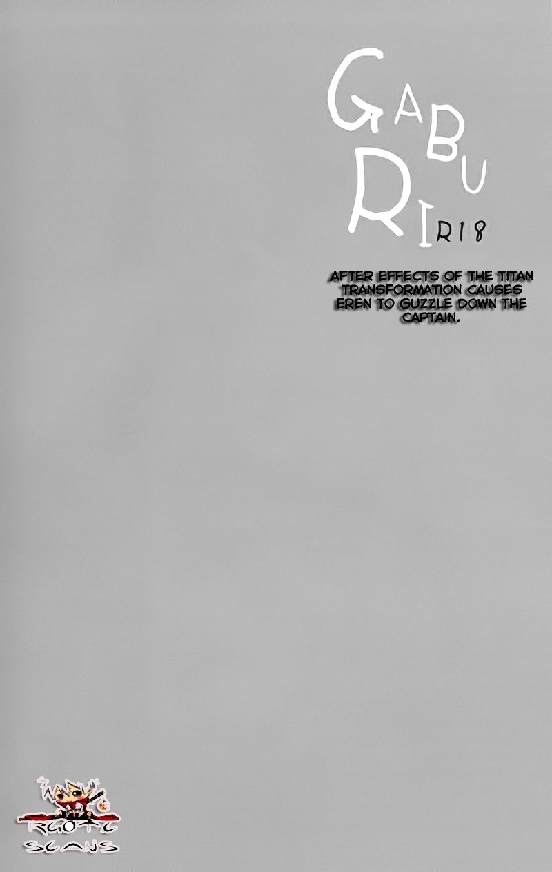 (FALL OF WALL Nagoya) [UNAP! (まいね)] GABURI (進撃の巨人) [英訳]