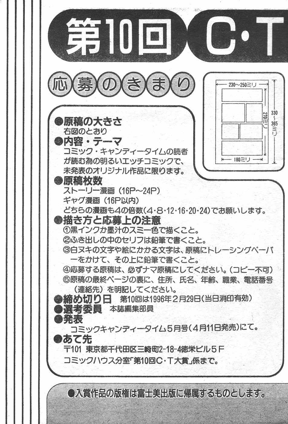 キャンディータイム 1995年10月号